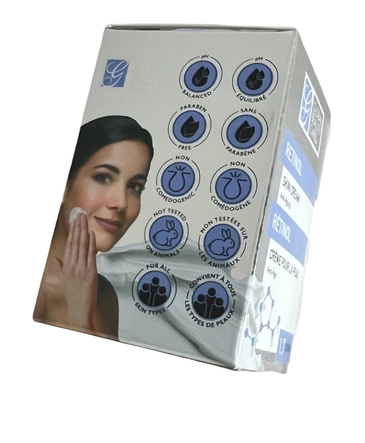 Retinol Skin Cream | Anti-Aging | 1.7 oz | Support Collagen, Reduce Wrinkles