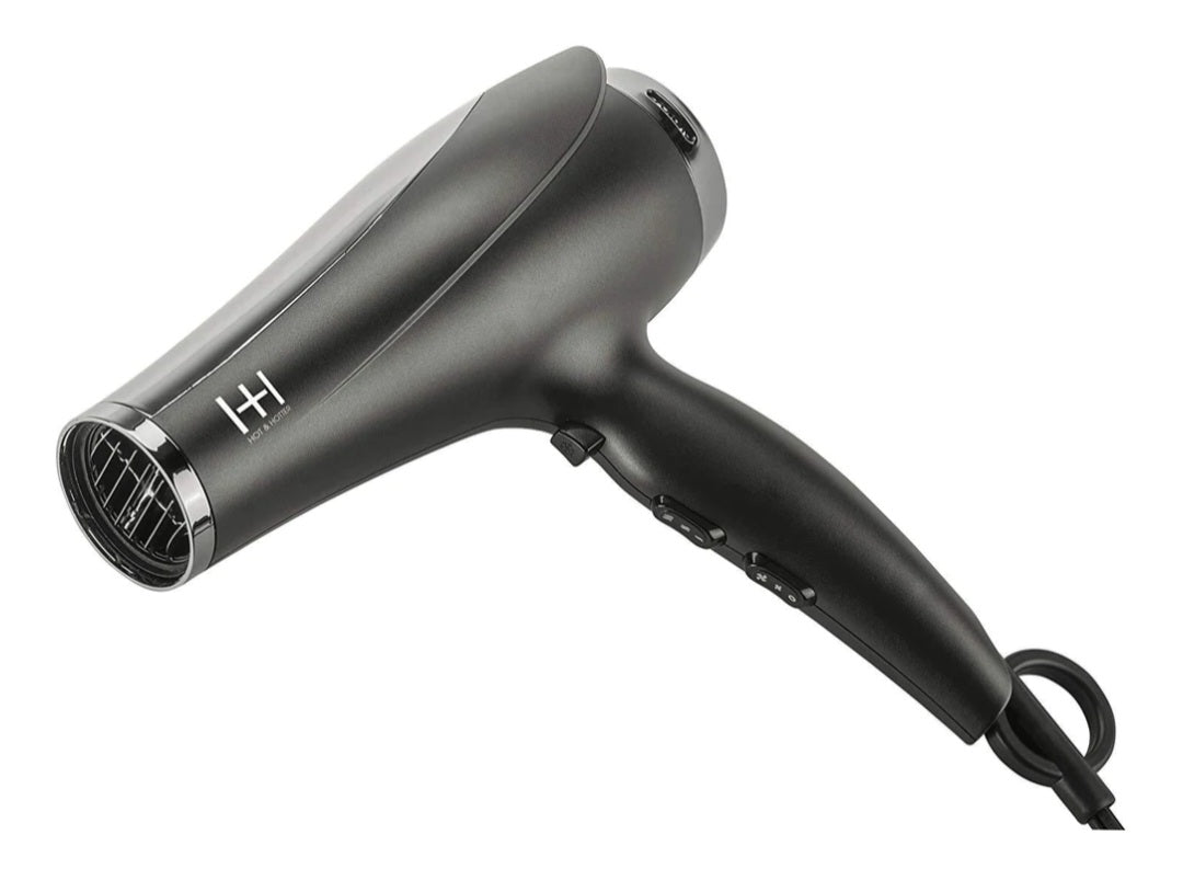 Hot & Hotter 1875 Watt Ceramic Ionic Hair Dryer Grey
