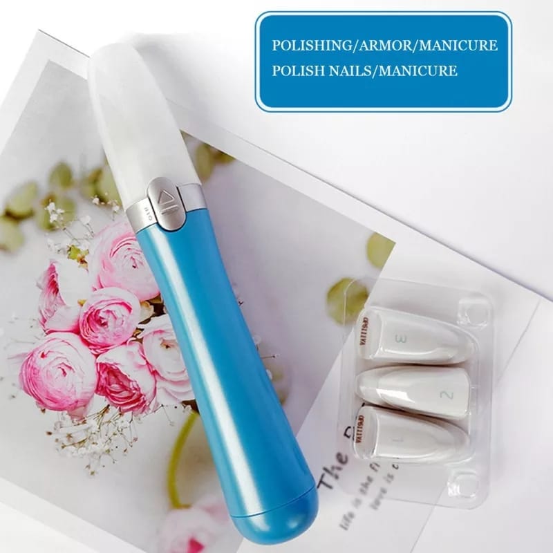 Electric Nail Care System | Electric Nail File | Nail Polisher | Manicure & Pedicure