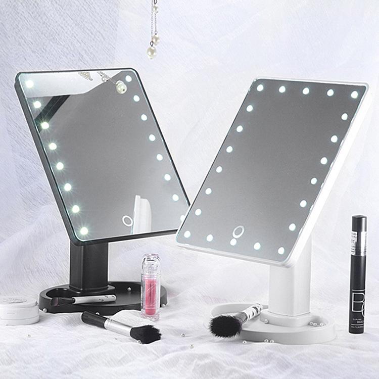 LED Light Mirror |  360° Rotation Cosmetic Mirror