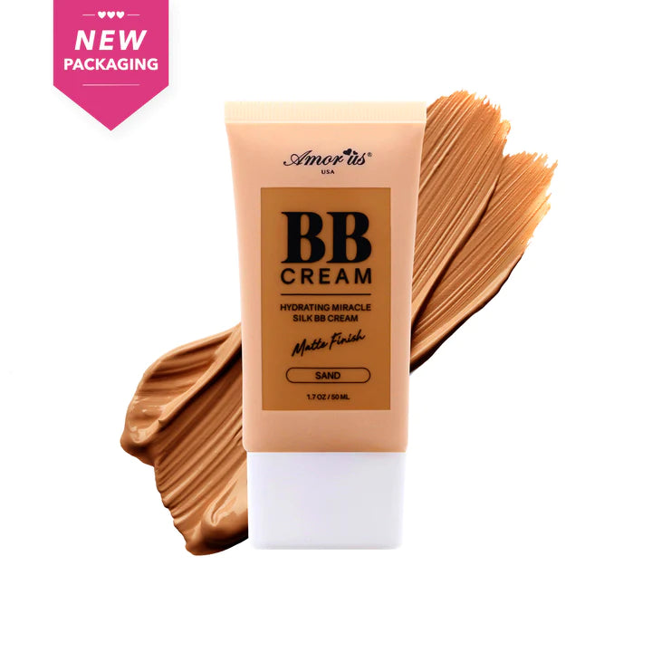 BB Cream By Amor US | Buildable coverage | Matte finish | Oil-Free | Cruelty-Free | Vegan